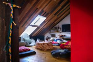 Posedenie v ubytovaní Das Nest Budapest
