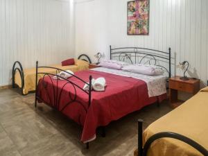 Postel nebo postele na pokoji v ubytování Camping Almoetia