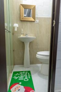 Koupelna v ubytování APARTAMENTO MI REFUGIO