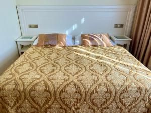 Letto o letti in una camera di Zlatý Sloup