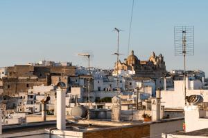 A general view of Ostuni or a view of the city taken from the holiday home