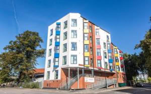 Budova, kde se apartmán nachází