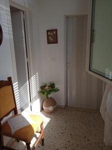 Uma área de estar em E case tu Bertu