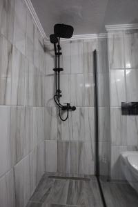 Kúpeľňa v ubytovaní C.L.A. 2 City Lux Apartment Alaxandroupoli