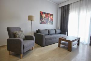 Posedenie v ubytovaní C.L.A. 2 City Lux Apartment Alaxandroupoli