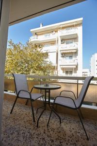 Balkón alebo terasa v ubytovaní C.L.A. 2 City Lux Apartment Alaxandroupoli