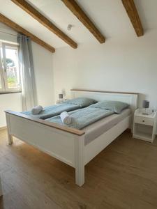 Postel nebo postele na pokoji v ubytování Villa Be happy