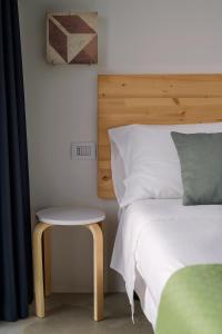 Postel nebo postele na pokoji v ubytování Terecate Experimental Relais
