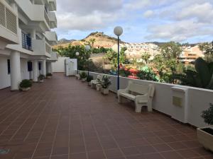 Balkón alebo terasa v ubytovaní 2 Paradise of Benalmádena Residencial Los Patos II a 300 metros de la playa y supermercados, wifi gratis, vistas a la montaña