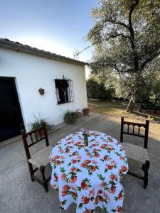 Vonkajšia záhrada v ubytovaní Villa María, casa rural en Cazalla de la Sierra.