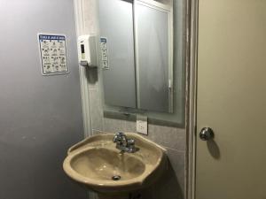 Bilik mandi di Hotel CALLI YOLOTL Teotihuacan