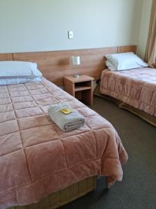 Postel nebo postele na pokoji v ubytování Methven Motel & Apartments