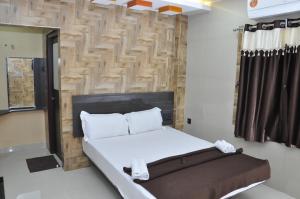 Postel nebo postele na pokoji v ubytování Hotel SAARA