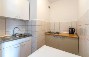 Η κουζίνα ή μικρή κουζίνα στο Beautiful Apartment In Portoroz