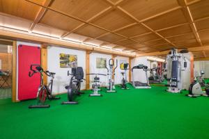 Fitness centrum a/nebo fitness zařízení v ubytování Kneipp-Kurhotel Steinle