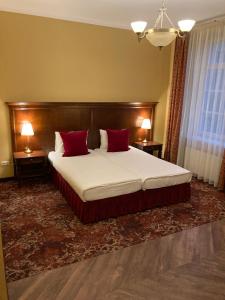 Postel nebo postele na pokoji v ubytování Guest House Pirklių Namai