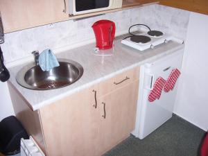 Kuchyňa alebo kuchynka v ubytovaní Apartment Dvořáků