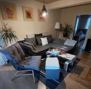Posezení v ubytování Apartment Dietze