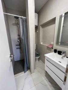 Et badeværelse på apartment Vujcic 2
