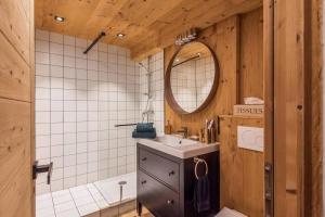 Kúpeľňa v ubytovaní Charmant T2 Megève, 10 min à pied du centre