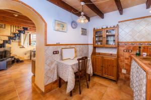 A seating area at Finca Pep