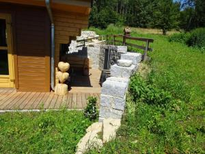 Zahrada ubytování Chalet Fuchsberg