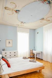 Postel nebo postele na pokoji v ubytování Casa Celio Ambrì