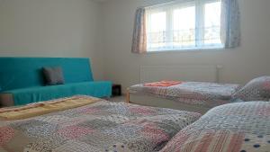 Letto o letti in una camera di Privat Liska