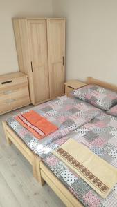 Letto o letti in una camera di Privat Liska