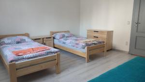 Letto o letti in una camera di Privat Liska