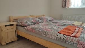 Letto o letti in una camera di Privat Liska