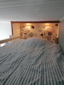 Posteľ alebo postele v izbe v ubytovaní Maison de vacances vue mer
