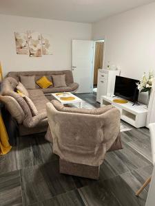 Prostor za sedenje u objektu Elif Apartman
