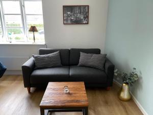 Posezení v ubytování Jonstrupvejens Apartments Lejl B