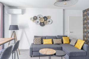 Posedenie v ubytovaní Panier, Major, appartement de 47 m2, parking et terrasse
