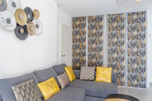Posedenie v ubytovaní Panier, Major, appartement de 47 m2, parking et terrasse