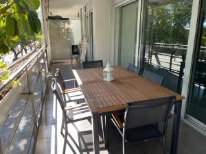 Balkón alebo terasa v ubytovaní Standing Apartment Barcelona Forum