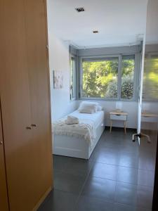 Posteľ alebo postele v izbe v ubytovaní Standing Apartment Barcelona Forum