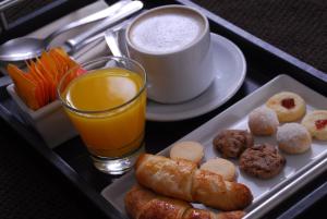 Comida no hotel ou em algum lugar perto