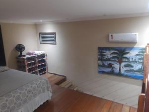 Katil atau katil-katil dalam bilik di Casa Recanto do sol +76 gambar