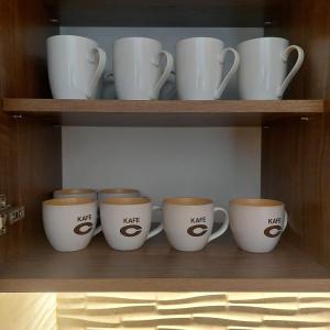 Kaffee-/Teezubehör in der Unterkunft Gold Apartment