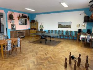 Reštaurácia alebo iné gastronomické zariadenie v ubytovaní Apartments Ubytování U Zemanů