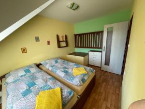 Posteľ alebo postele v izbe v ubytovaní Apartments Ubytování U Zemanů