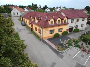 Letecký snímek ubytování Apartments Ubytování U Zemanů