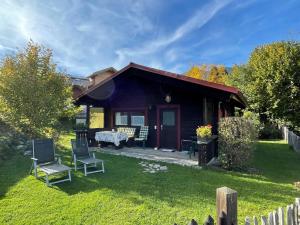 Het gebouw waarin het chalet zich bevindt