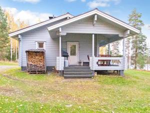 Bygningen som feriehuset ligger i