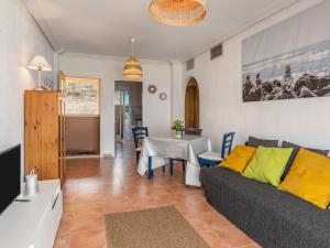 a living room with a couch and a table at Apartment Marina de la Torre by Interhome in Mojácar
