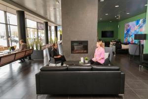 Os clientes hospedados em Cabinn Aalborg