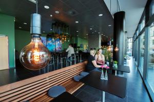 Os clientes hospedados em Cabinn Aalborg