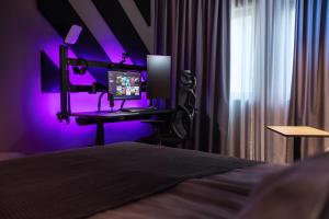TV o dispositivi per l'intrattenimento presso Quality Hotel Globe